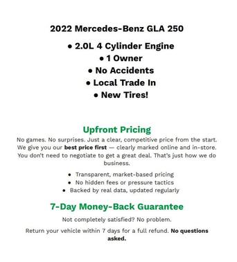 2022 Mercedes-Benz GLA 250 4MATIC