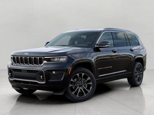 Diamond Black Crystal Pearlcoat 2025 Jeep Grand Cherokee L Overland