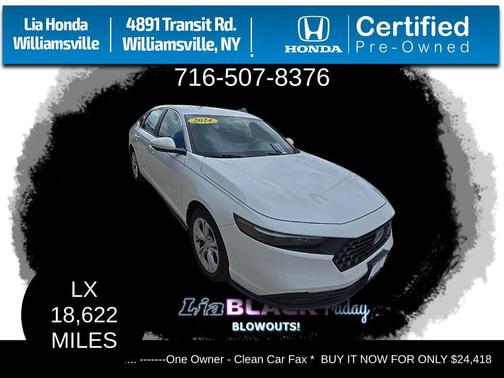 2024 Honda Accord LX 1.5T