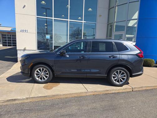 Meteorite Gray Metallic 2024 Honda CR-V EX AWD
