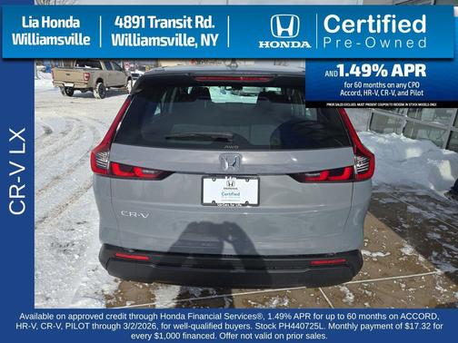 2023 Honda CR-V LX AWD