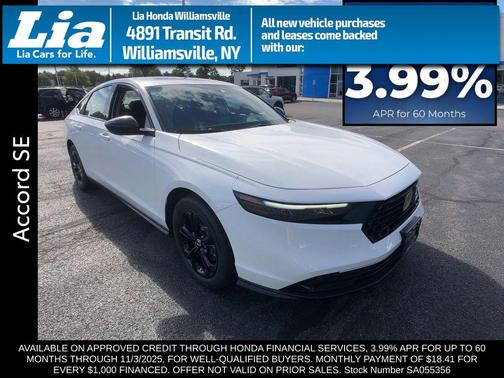 2025 Honda Accord Sport SE 1.5T