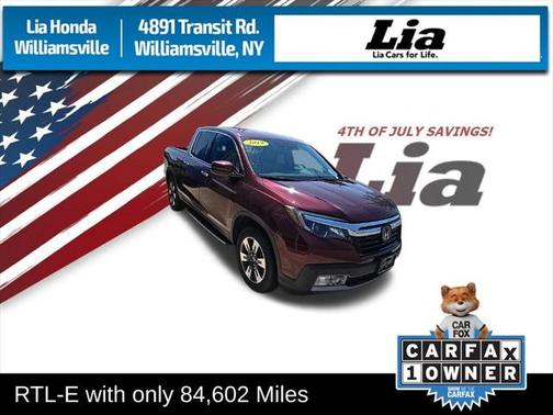 2019 Honda Ridgeline RTL-E