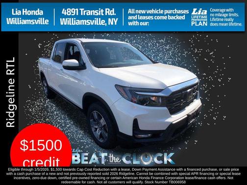 2026 Honda Ridgeline RTL