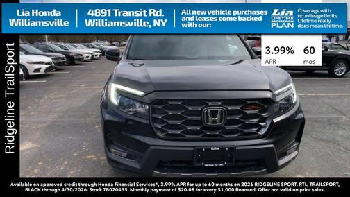 Nh-731p 2026 Honda Ridgeline TrailSport