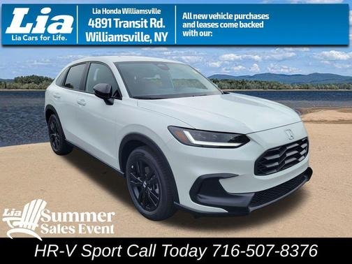 Platinum White Pearl 2027 Honda HR-V Sport