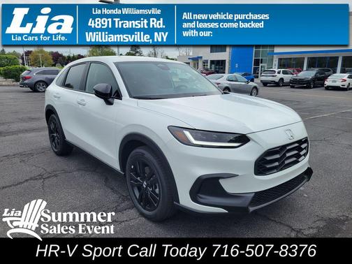 Platinum White Pearl 2027 Honda HR-V Sport
