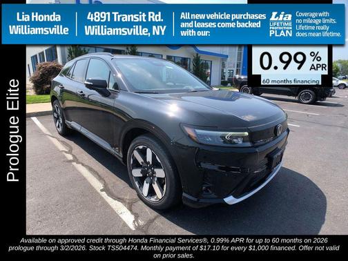 2026 Honda Prologue Elite
