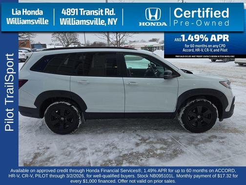 2022 Honda Pilot AWD TrailSport