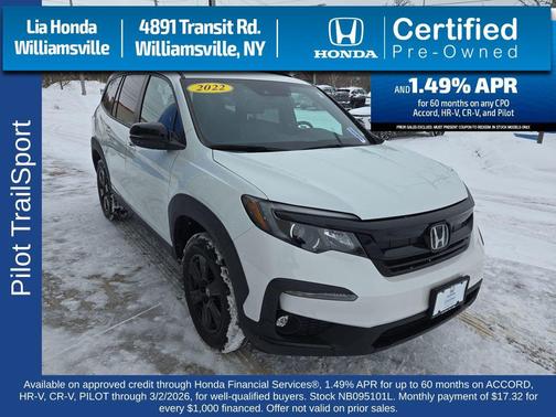 2022 Honda Pilot AWD TrailSport