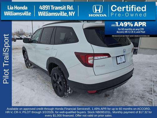 2022 Honda Pilot AWD TrailSport