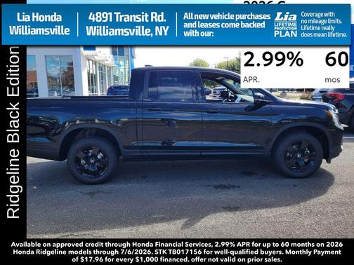 Nh-731p 2026 Honda Ridgeline Black