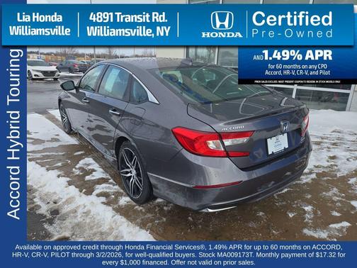 2021 Honda Accord Hybrid Touring