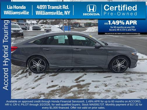 2021 Honda Accord Hybrid Touring
