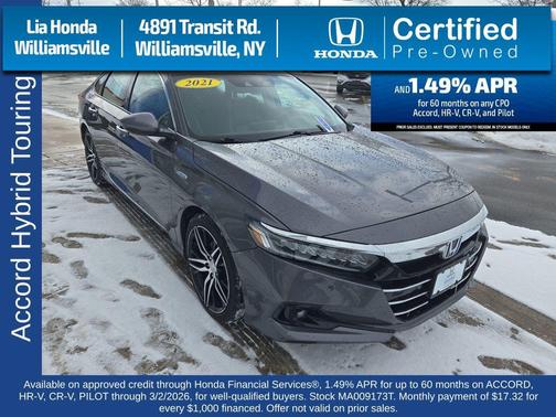2021 Honda Accord Hybrid Touring