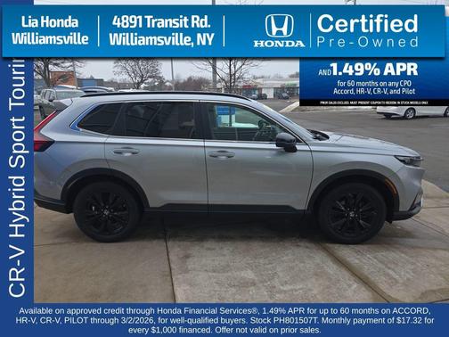 2023 Honda CR-V Hybrid Sport Touring AWD