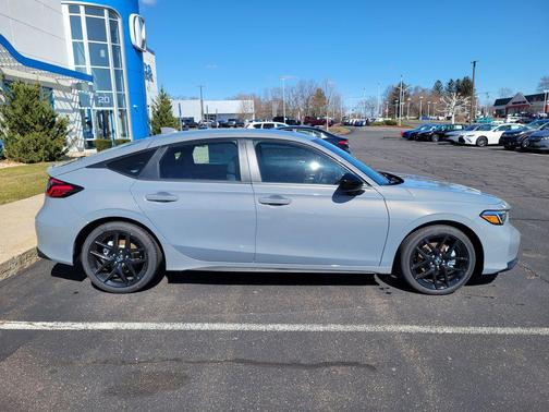 Urban Gray Pearl 2026 Honda Civic Hybrid Sport