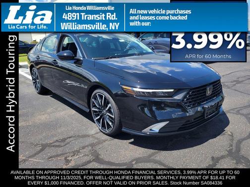 2025 Honda Accord Hybrid Touring