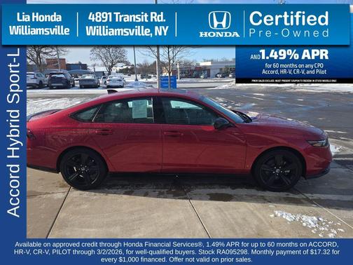 2024 Honda Accord Hybrid Sport-L