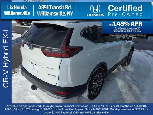 2021 Honda CR-V Hybrid EX-L