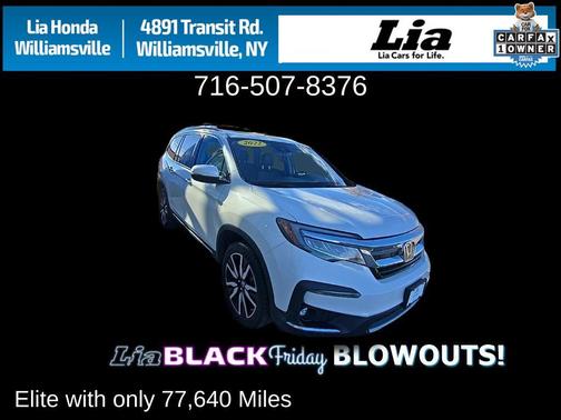2022 Honda Pilot AWD Elite