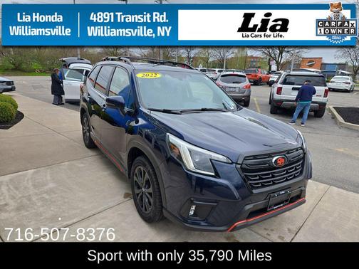 Dark Blue Pearl 2022 Subaru Forester Sport
