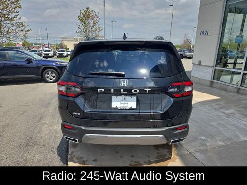 Crystal Black Pearl 2026 Honda Pilot EX-L