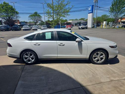 Platinum White Pearl 2023 Honda Accord LX 1.5T