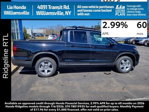 Nh-731p 2026 Honda Ridgeline RTL
