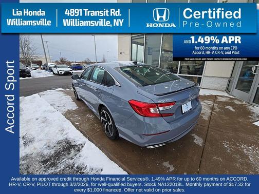 2022 Honda Accord Sport 1.5T