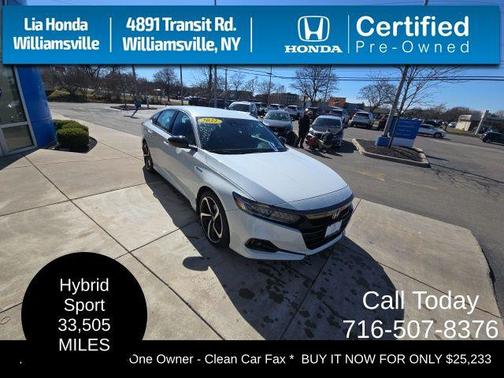 2022 Honda Accord Hybrid Base
