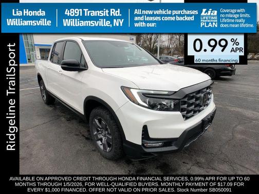 2025 Honda Ridgeline TrailSport
