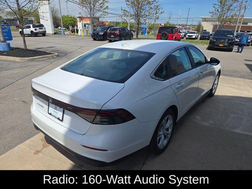 Platinum White Pearl 2025 Honda Accord LX 1.5T