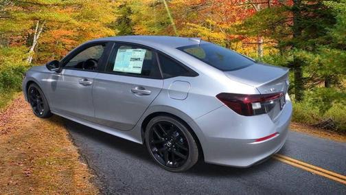 Solar Silver Metallic 2026 Honda Civic Sport