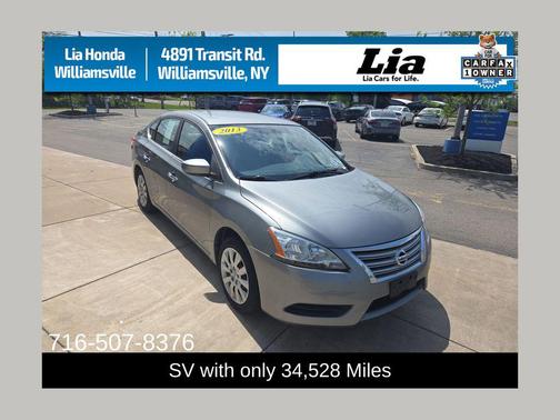 Amethyst Gray 2013 Nissan Sentra SV