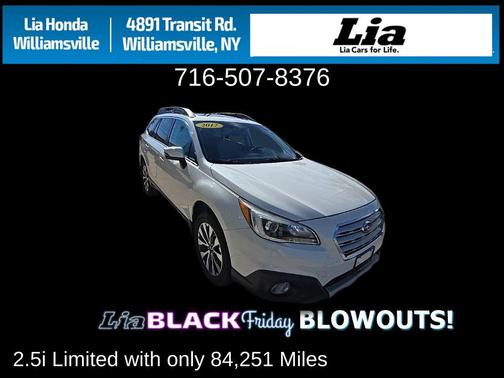 2017 Subaru Outback 2.5i Limited