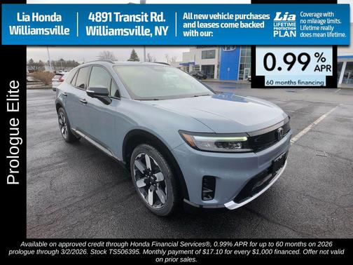2026 Honda Prologue Elite