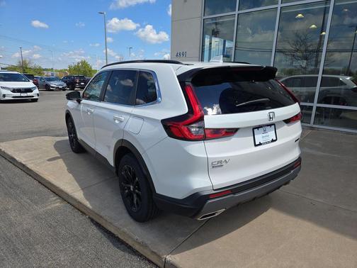 Platinum White Pearl 2023 Honda CR-V Hybrid Sport AWD