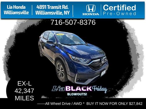 2022 Honda CR-V AWD EX-L