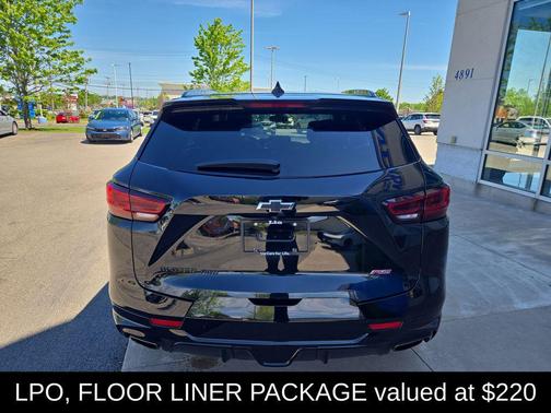 Black 2023 Chevrolet Blazer RS