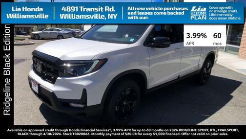 Nh-883p 2026 Honda Ridgeline Black