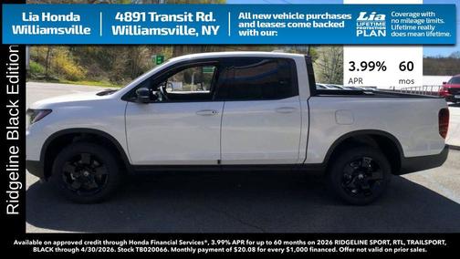 Nh-883p 2026 Honda Ridgeline Black