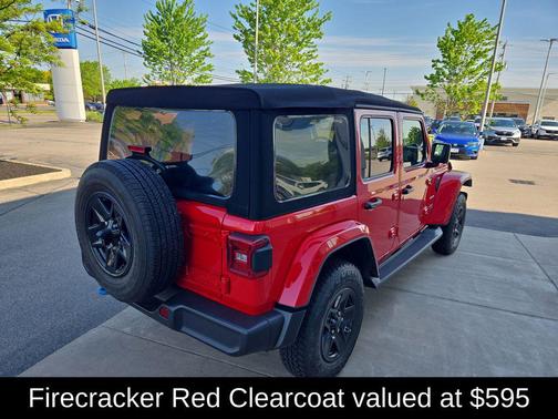 Firecracker Red Clearcoat 2024 Jeep Wrangler 4xe Sahara