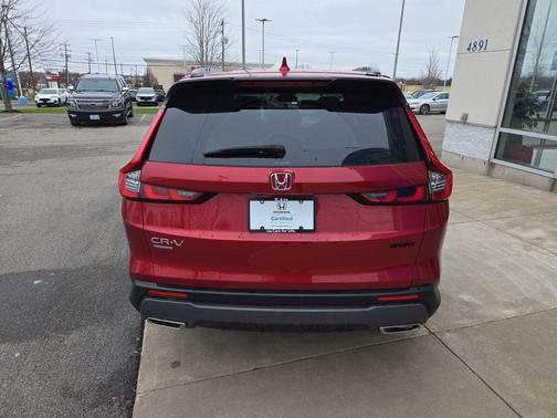Radiant Red Metallic 2024 Honda CR-V Hybrid Sport AWD