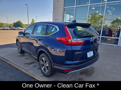 Obsidian Blue Pearl 2018 Honda CR-V LX