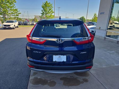 Obsidian Blue Pearl 2018 Honda CR-V LX