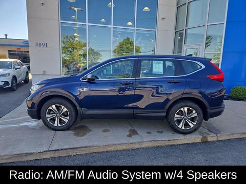 Obsidian Blue Pearl 2018 Honda CR-V LX