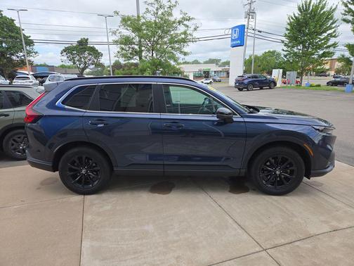 Canyon River Blue Metallic 2024 Honda CR-V Hybrid Sport AWD