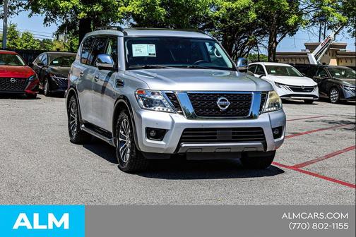 Brilliant Silver Metallic 2020 Nissan Armada SL 4WD