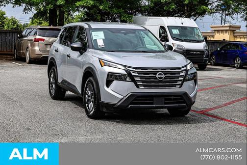 Brilliant Silver Metallic 2024 Nissan Rogue S